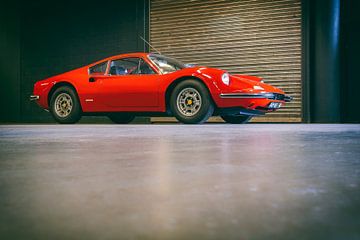 Ferrari Dino 246 GT klassieke Italiaanse sportwagen van Sjoerd van der Wal Fotografie