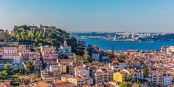Castelo de Sao Jorge et la vieille ville de Lisbonne