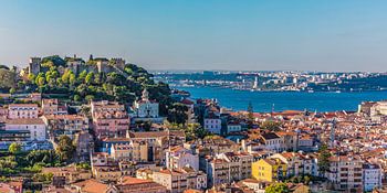 Castelo de Sao Jorge und die Altstadt in Lissabon
