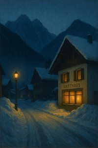 Alpine Nocturne Gelassenheit