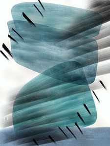 Abstract organische vormen