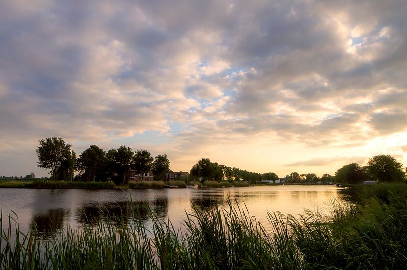 Sommerabend auf der Amstel von Robrecht Kruft