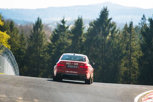 BMW M3-Renntaxi auf dem Nürburgring