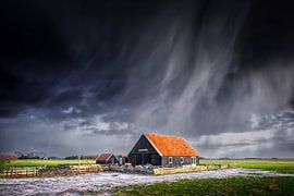 Schneeschauer von Justin Sinner Photography (Fotograf auf Texel)