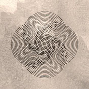 Regenboogbloem zandkleuren