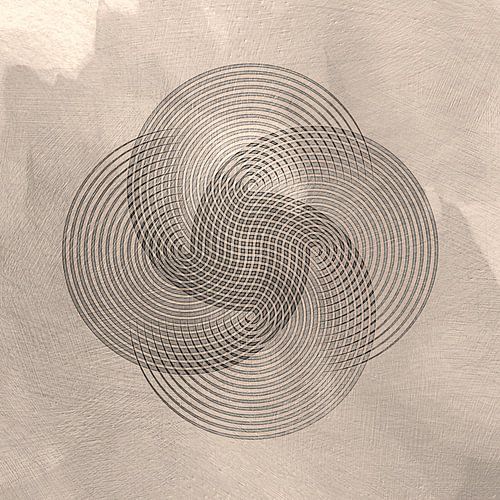 Regenboogbloem zandkleuren