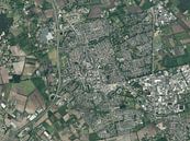 Aerial photo of Uden by Maps Are Art thumbnail