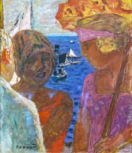 Gesprek in Arcachon, Pierre Bonnard, 1926
