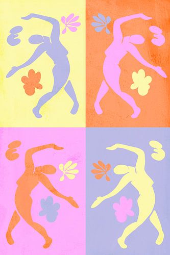 Dancers Pop Art by Treechild