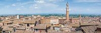 Uitzicht over Siena 3 van Kok and Kok thumbnail