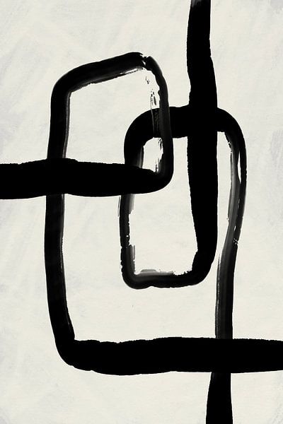 Black Strokes No 8 by Treechild