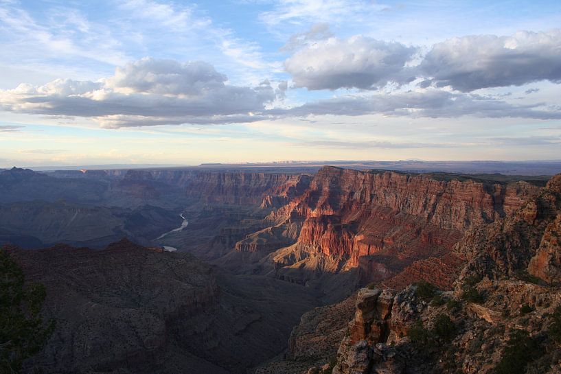 Uitzicht over de Grand Canyon van Anouk Davidse
