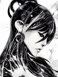 MANGA GIRL sur The Art of Mark Fischer