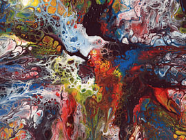 Fluid Art No. 60 von GreenART by Hubert Fenzl