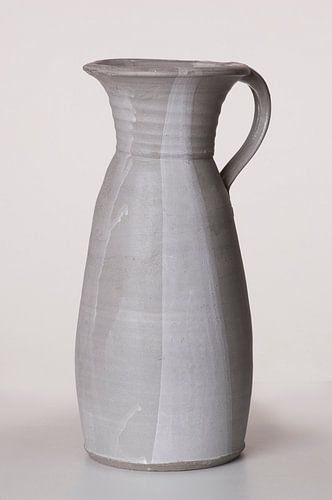 Keramiek gebakken met glazuur, gekleurd en wit, keukengerei van Jörg B. Schubert