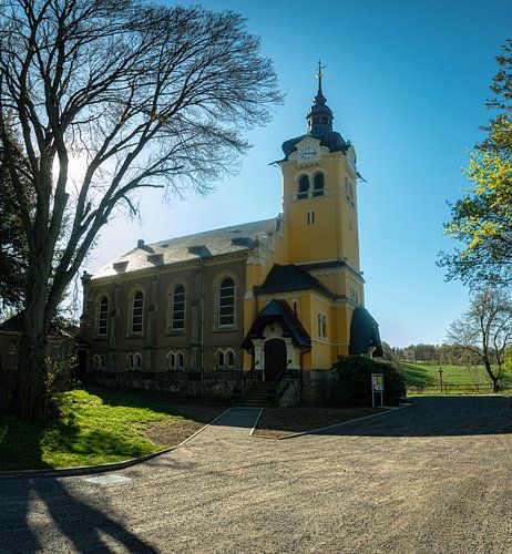 Landschap in het Erzgebergte