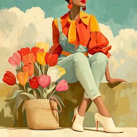 The color of spring van Mirjam Duizendstra