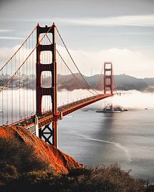 Fog over the Golden Gate Bridge