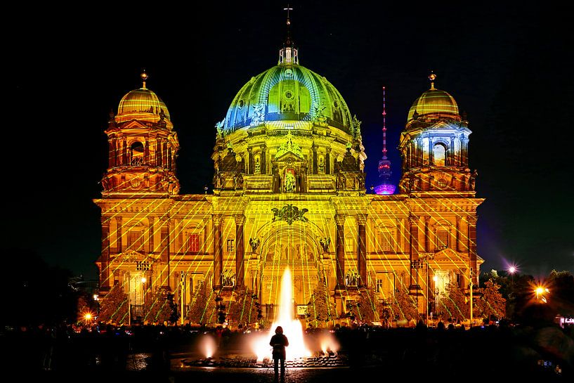 Der Berliner Dom in besonderem Licht von Frank Herrmann