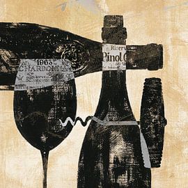 Wine Selection I, Daphne Brissonnet by Wild Apple