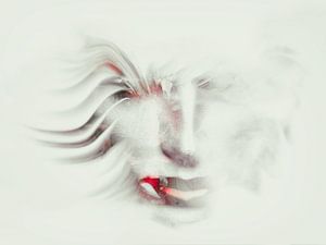 The white face
