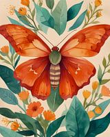 Bernsteinfarbene Flügel