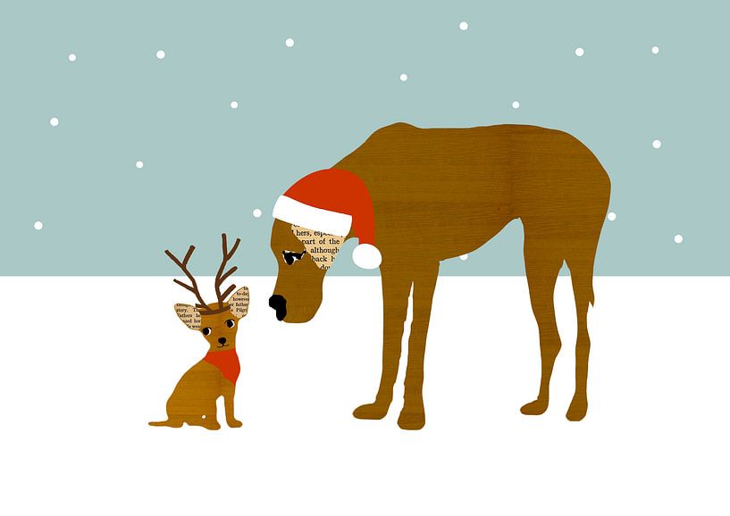 Xmas dogs von Green Nest