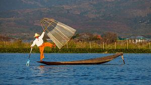 Die Fischer vom Inle See in Myanmar