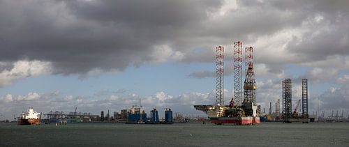 Panorama van de Maasvlakte Rotterdam