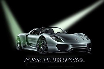 Porsche 918 Spyder van Gert Hilbink