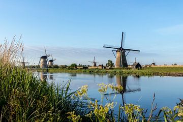 Die Windmühlen in Kinderdijk von Henk Van Nunen Fotografie