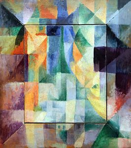 Simultanfenster auf die Stadt  von Robert Delaunay