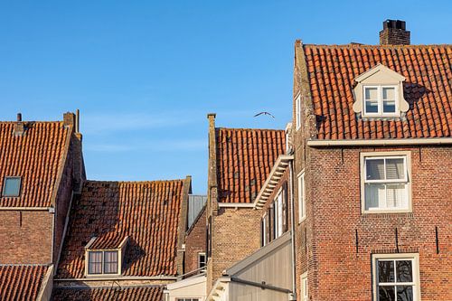 Daken in Enkhuizen van MMFoto