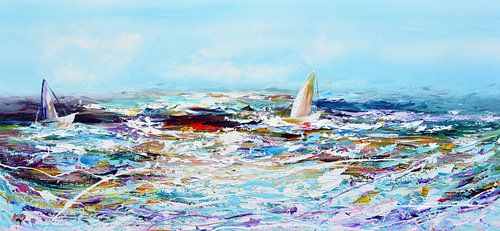 Sailing abstract