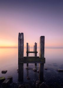 Terschelling Sonnenaufgang I von Rogier Kwikkers