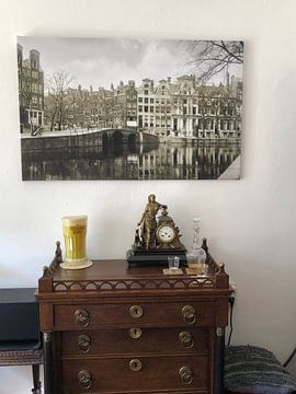 Klantfoto: Herengracht, Amsterdam anno 1895 van Corinne Welp