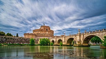 Rome - Castel Sant'Angelo long exposure van Teun Ruijters