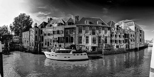 Blauwpoortplein Dordrecht Nederland Panorama