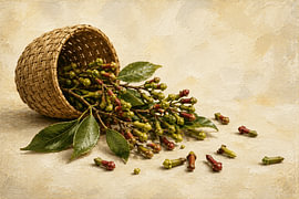 Clous de girofle indonésiens frais — Botanical Harvest sur Vínculae