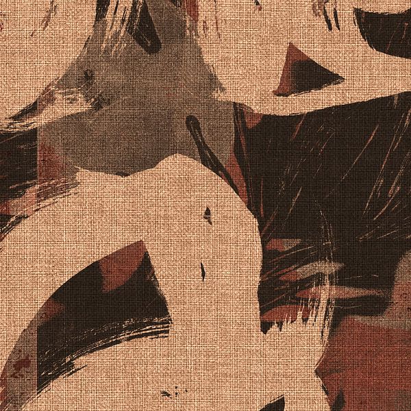 Japandi wabi-sabi art minimaliste organique II par Dina Dankers