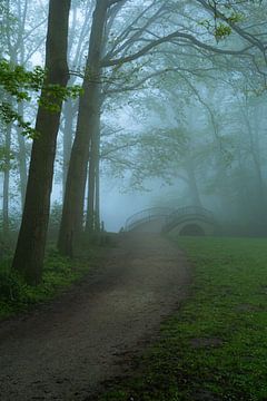 Weg durch den Park von Studio Nieuwland