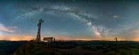 Milky Way and starry sky above the Allgäu Alps at Hochgrat by Leo Schindzielorz thumbnail