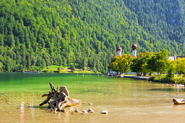At Königssee by Johann Pavelka