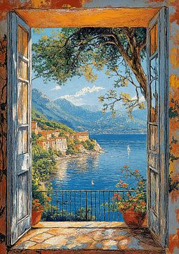 Matisse inspiriert Open Window See von Niklas Maximilian