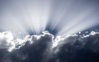 Sunshine in the clouds