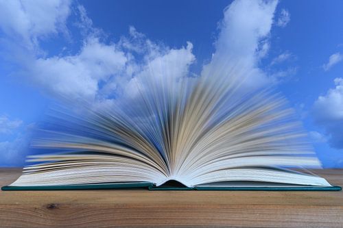 Boek in de wolken