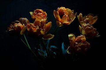 Dancing Tulips van Bart Uijterlinde