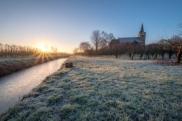 Kerk in Erichem von Moetwil en van Dijk - Fotografie