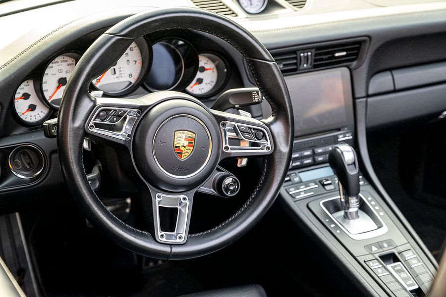 Porsche 911 Turbo S sports car dashboard by Sjoerd van der Wal ...