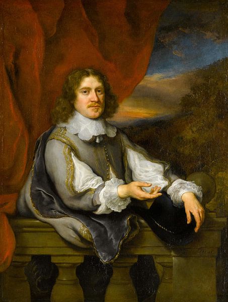 Porträt eines Herrn (Jan van Hellemont?), Gouverneur Flinck von Meisterhafte Meister